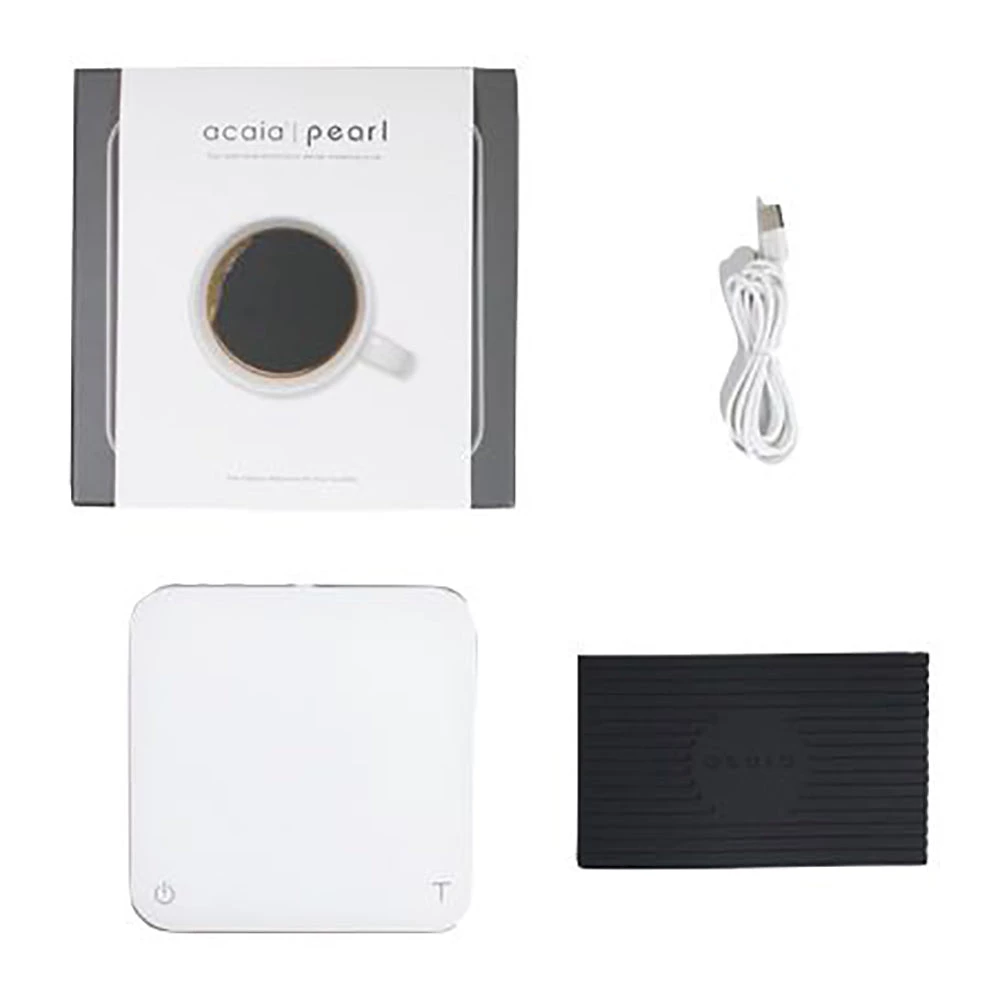 Espresso Solutions Acaia - Pearl Coffee Scale - White (2021) PREPARE 4 Espresso Solutions Acaia - Pearl Coffee Scale - White (2021) PREPARE