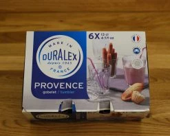 JL Glass SERVE Duralex - Provence - Piccolo Glass - 130ml / 4.5oz X 6