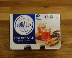 JL Glass Duralex - Provence - Espresso Glass - 90ml / 3.1oz X 6 SERVE