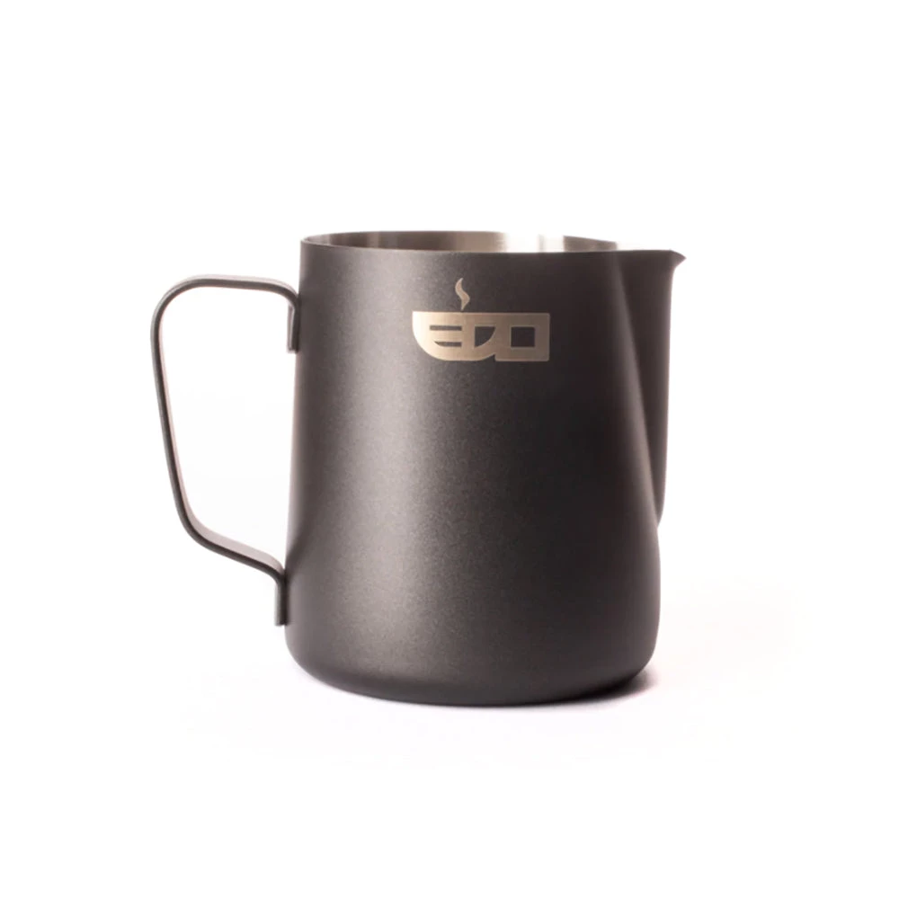 Espresso Solutions EDO - BLACK MILK PITCHER | 12oz / 350ml PREPARE 3 Espresso Solutions EDO - BLACK MILK PITCHER | 12oz / 350ml PREPARE