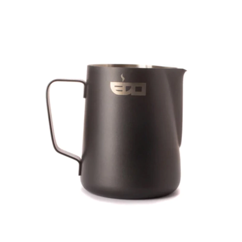 Espresso Solutions EDO - BLACK MILK PITCHER | 20oz / 600ml PREPARE 3 Espresso Solutions EDO - BLACK MILK PITCHER | 20oz / 600ml PREPARE