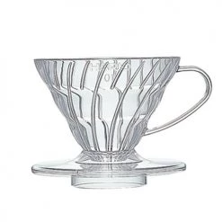 Manual Coffee Brewing Hario - V60 Dripper - Clear Plastic (Size 02)