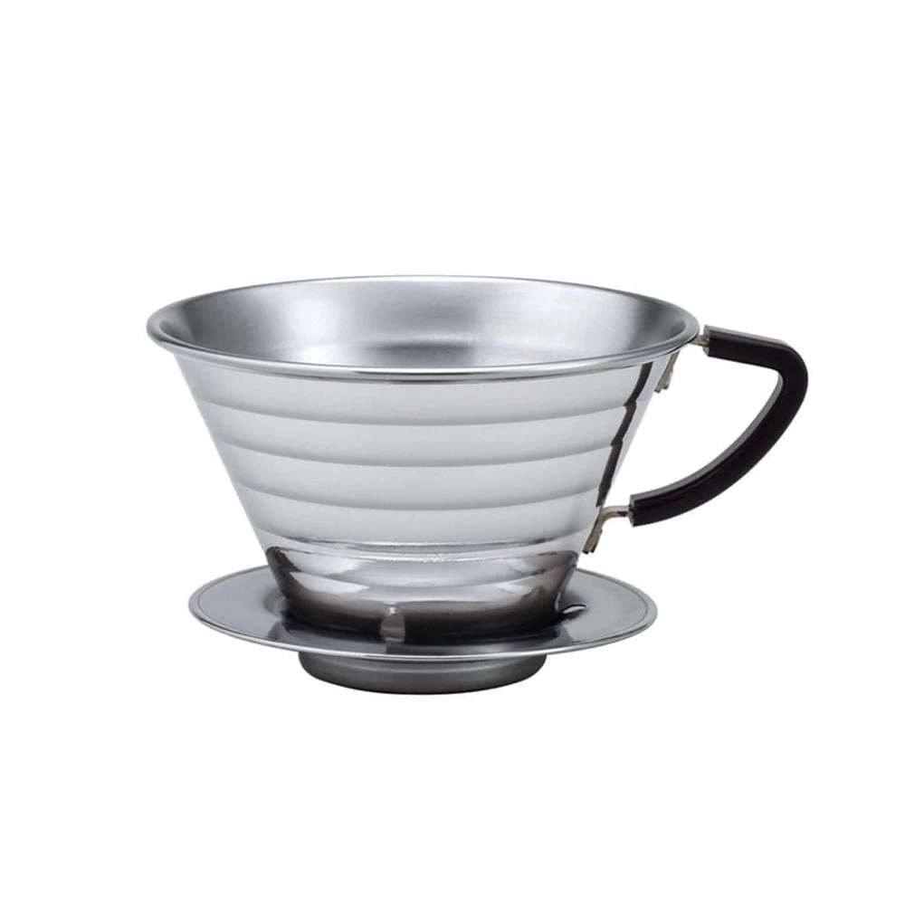 Hasbean BREW Kalita - Wave Dripper - 185 - Stainless Steel 3 Hasbean BREW Kalita - Wave Dripper - 185 - Stainless Steel