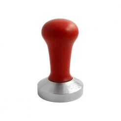 Jaguar PREPARE Motta - Coffee Tamper - Flat Base - Red (58mm)