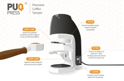 DMA Puqpress - Automatic Coffee Tamper 53, 58 & 58.3mm - VQ1