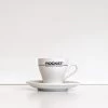Rocket - Branded Flat White Cups & Saucers - 5.5oz (Box Of 6)