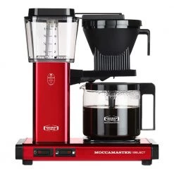 Technivorm Moccamaster - Filter Coffee Machine - KBG Select (Metallic Red) BREW